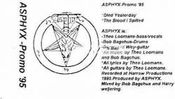 Asphyx : Promo '95